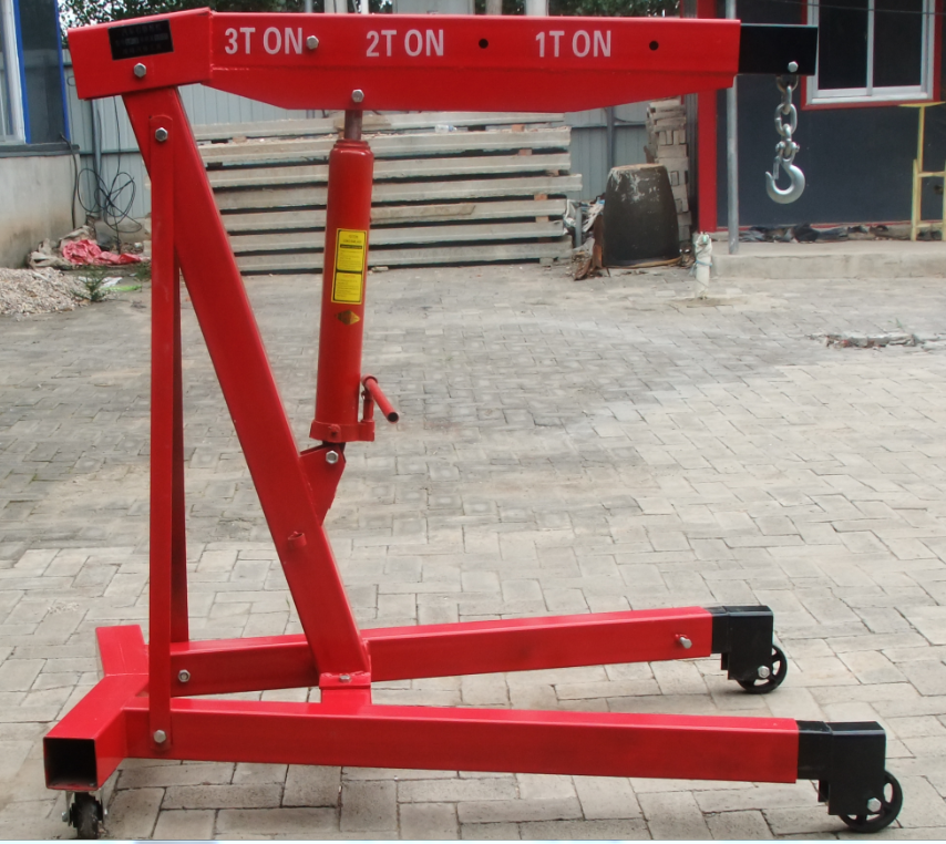 2噸汽車移動小吊機-折疊式引擎吊機廠家